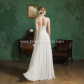 Sexy Prom White Sexy Backless Tulle Lace Appliques Beach simple wedding dresses for bride